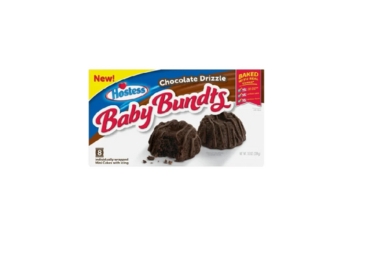 Hostess Baby Bundts Chocolate