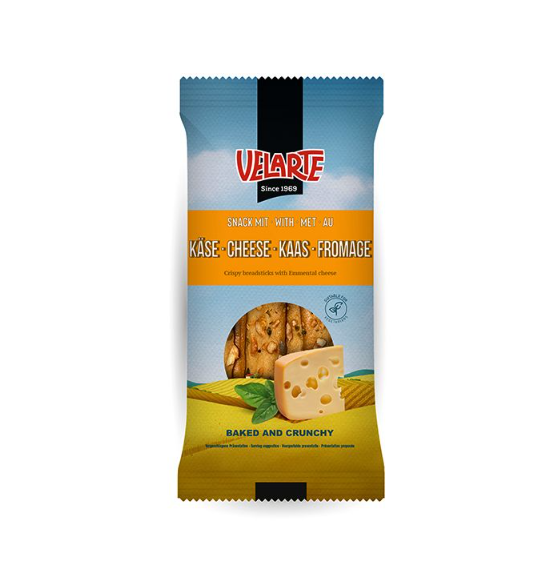 Velarte Käse Brotstangen 50g.