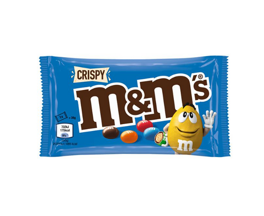 M&M Crispy (Blau) 36g.