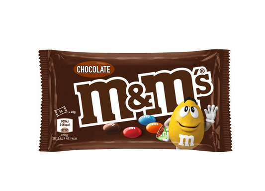 M&M Schoko (Braun) 45g.