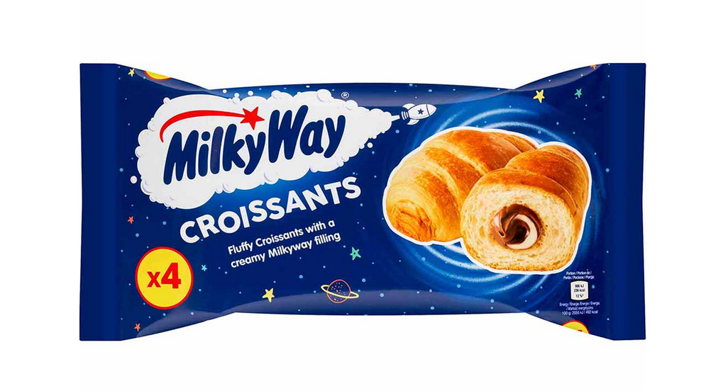 Milky Way Croissant 4 x 48g