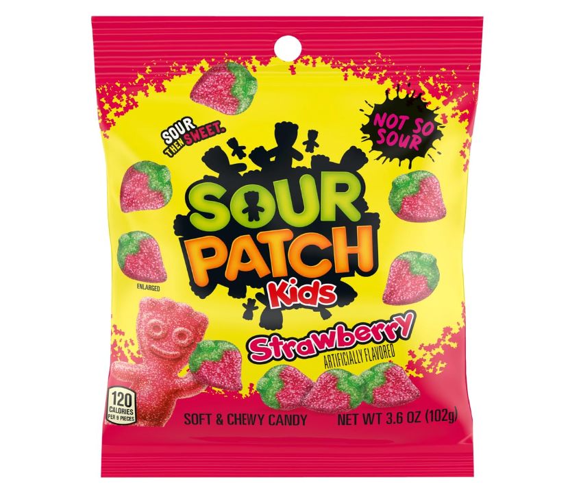 Sour Patch Kids Strawberry 102g