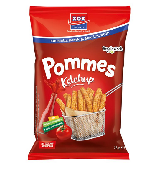 XOX Pommes Ketchup