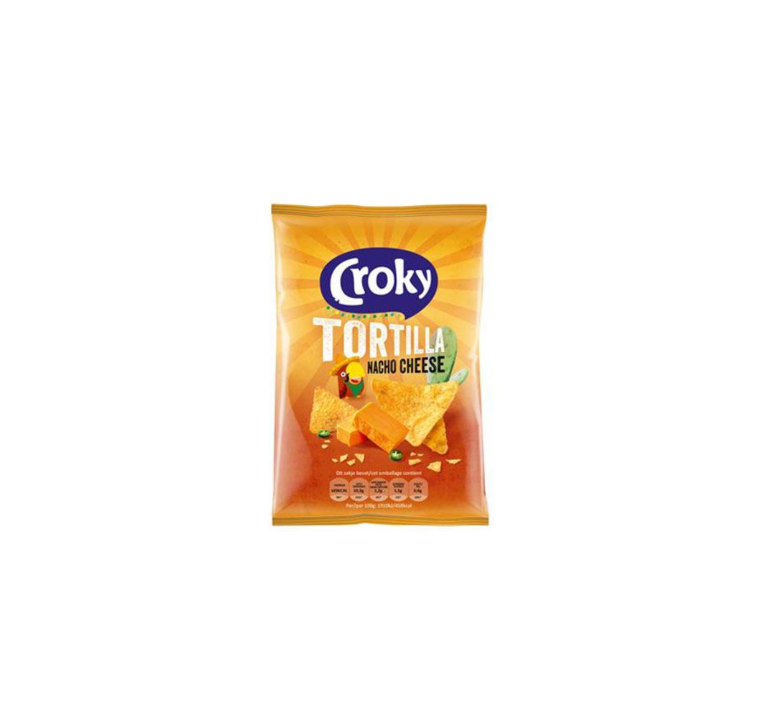 Croky Tortilla Nacho - Cheese 40g.