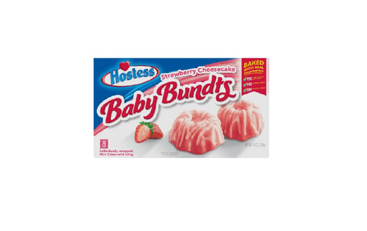 Hostess Baby Bundts Strawberry