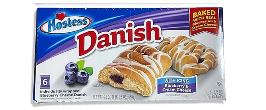 Hostess Danish Blueberry & Cream Cheese