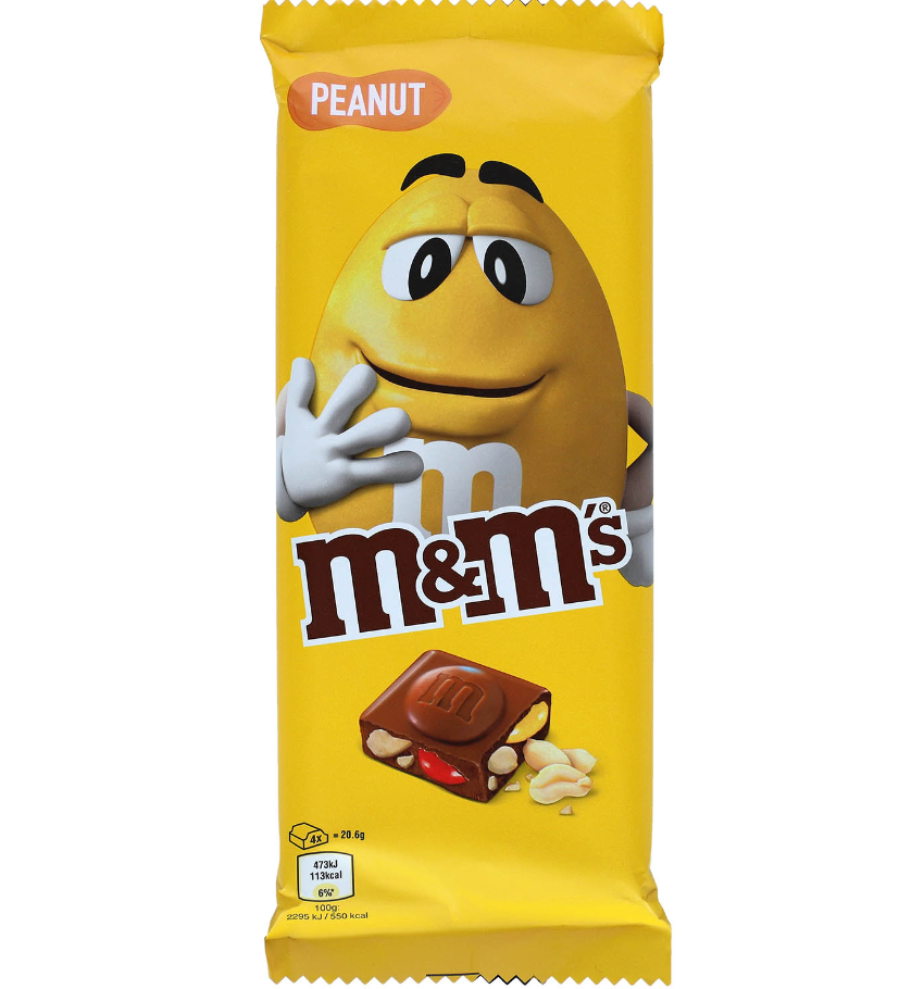 M&M'S Peanut Tafel 165g