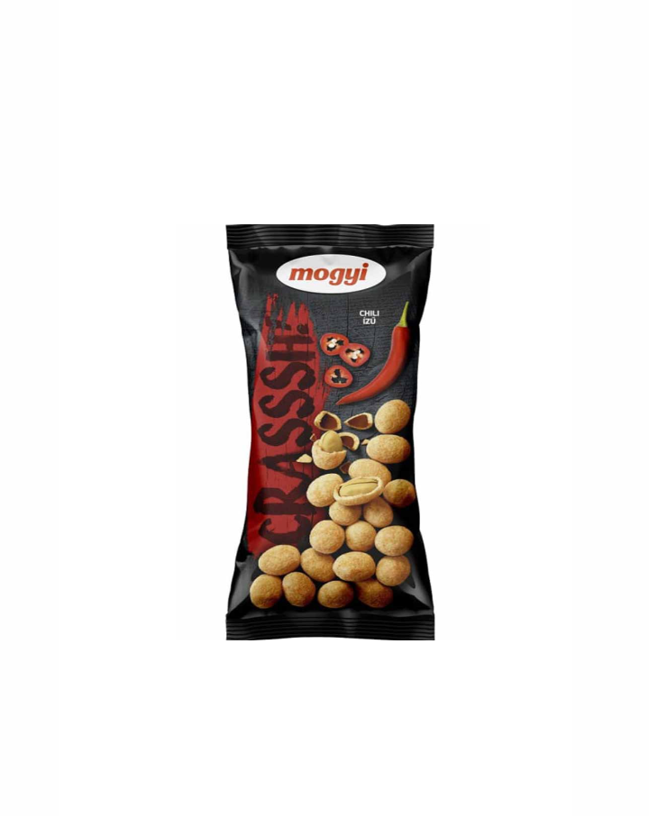 Mogyi Crunchy Coated Peanuts Chili Flavor 60g