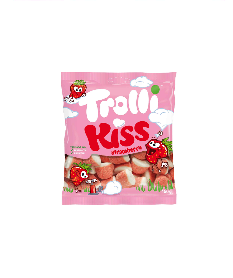 Trolli Strawberry Kiss 150g