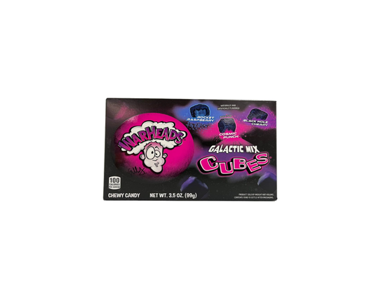 Warheads Galactic Mix Cubes Box 99g